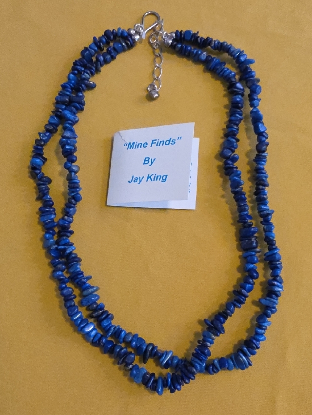Jay King Artist- Blue Lapis Lazuli- "Mine Finds" Jewelry Collection - 925 Clasp
